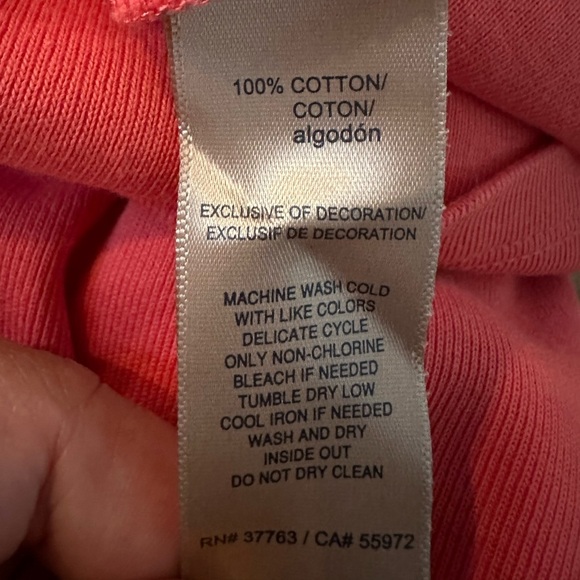 Rafaella coral pink tops plus size 2X - Picture 6 of 6